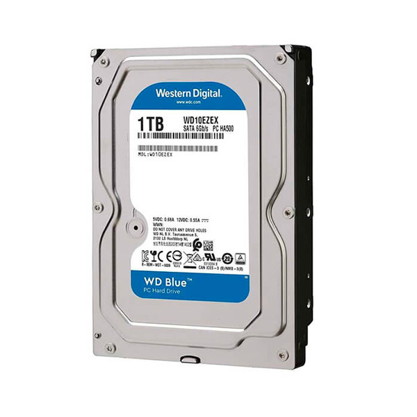 DISCO DURO WESTERN DIGITAL, CAPACIDAD 1TB, SATA 6GB/S, FORMATO 3.5" (WD10EZEX)