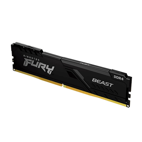 MEMORIA KINGSTON FURY BEAST, 8GB, DDR4-3200MHZ, PC4-25600, CL16, 1.35V, 288-PINES, XMP 2.0 (KF432C16BB/8)