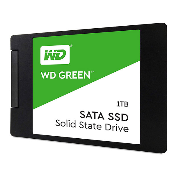 UNIDAD DE ESTADO SOLIDO WESTERN DIGITAL GREEN, 1TB, SATA 6GB/S, 2.5", 7MM. (WDS100T3G0A)