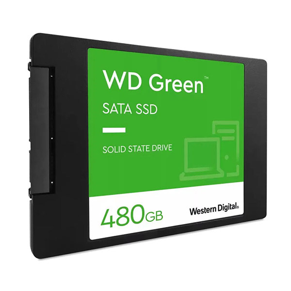 UNIDAD DE ESTADO SOLIDO WESTERN DIGITAL GREEN, 480GB, SATA 6GB/S, 2.5", 7MM (WDS480G3G0A)