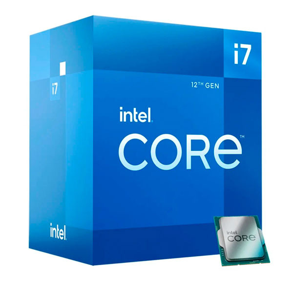 PROCESADOR INTEL CORE I7-12700 1.60/4.90GHz, 25MB SmartCaché, LGA1700, 180W, Intel 7(10nm) I	NCLUYE FAN COOLER/INCLUYE CONTROLADOR GRAFICO DE VIDEO (BX8071512700)