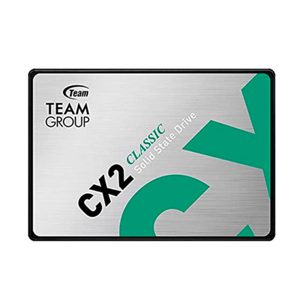 UNIDAD DE ESTADO SOLIDO TEAMGROUP CX2, 1TB, SATA 6.0 Gb/s, 2.5", ECC, DC +5V, Velocidad de lectura 540 MB/s, Velocidad de escritura 490 MB/s (T253X6001T0C101)