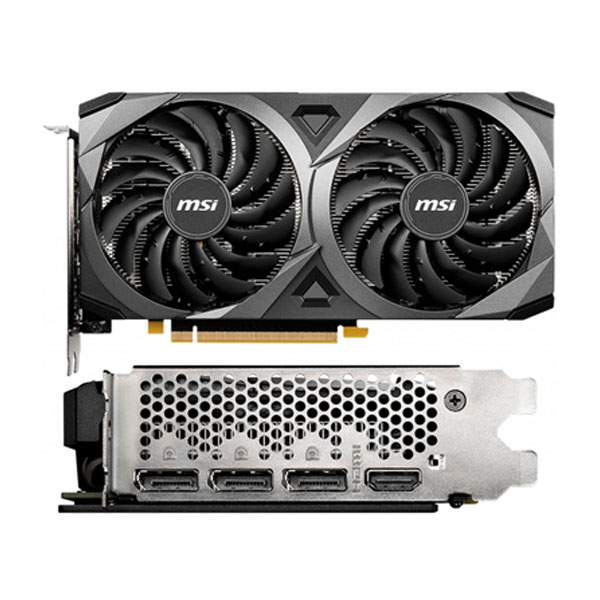 TARJETA DE VIDEO MSI NVIDIA GeForce GTX 1650 4GB GDDR6 128-Bit (GTX 1650 D6 VENTUS XS OCV1)